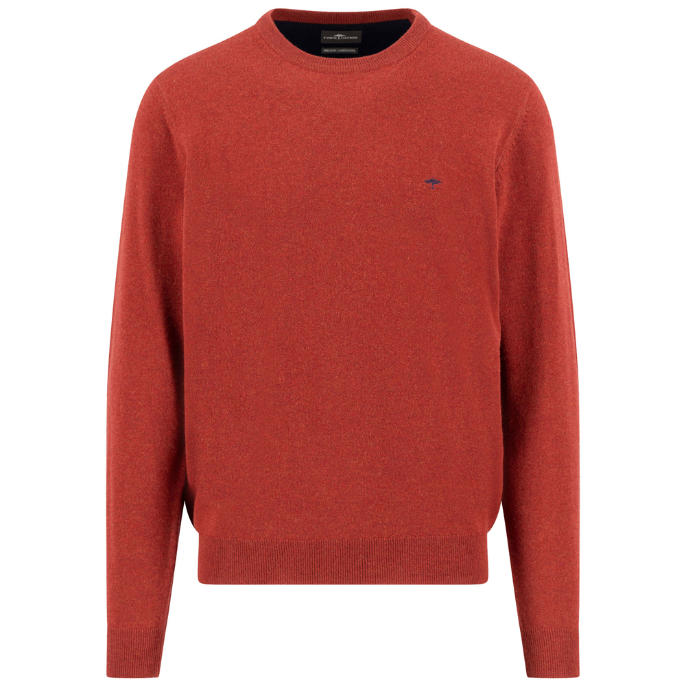 Fynch-Hatton O Neck Lambswool Knit
